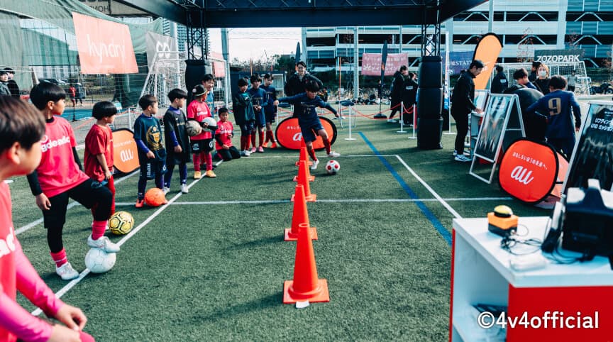 ドリブル・リフティングチャレンジ