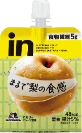 inゼリー まるで梨の食感