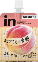 inゼリー まるでももの食感
