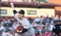 巨人が6月初黒星 連勝ストップ