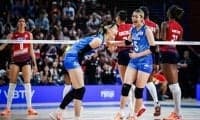 バレー日本女子 ドミニカに敗れ初黒星