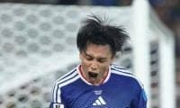 上田綺世が魂のW杯初弾で無念晴らす