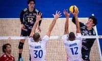 男子代表 フランスに逆転勝利で8連勝