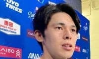 ド軍・佐々木朗希が6回3失点の粘投