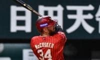 楽天・マッカスカー 初の2打席連発