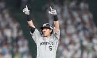 ロッテ・安田尚憲が8回に勝ち越し打