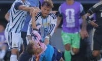 試合後に乱闘騒動 アルゼンチンに退場者