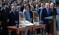 ドジャースナイン トランプ大統領と対面