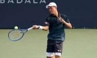 錦織圭 逆転勝ちで引退表明後初戦白星