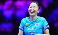 18歳張本美和が快勝で4強に進出