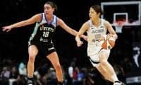 山本麻衣 WNBAでキャリア最高16G