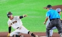 巨人・浦田俊輔 プロ2年目で30盗塁