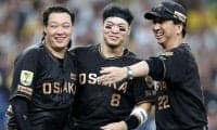 佐藤輝と大山の2者連続弾でサヨナラ