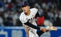 侍U18・織田翔希 衝撃の156キロ