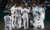 阪神・森下翔太死球で藤川監督が怒り