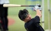 阪神・森下翔太が屋外打撃を再開