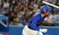 福永裕基が球団初の2戦連続先頭打者弾