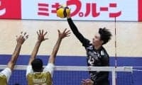 バレー男子日本代表が第1セット先取