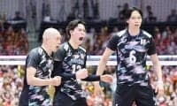 バレー男子 オーストラリアと首位争い