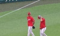 甲子園球場が水浸し 阪神-広島は中止