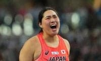 パリ五輪金・北口榛花が日本新記録樹立