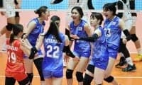 バレー女子2連勝で1次L1位通過決定