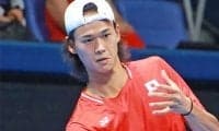 坂本怜 デビス杯で初白星、日本先勝