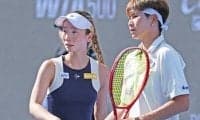 小堀桃子ペア 惜敗も快進撃で準V