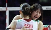日本女子が4強入り 台湾を3-0で撃破