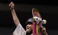 長谷川瑞穂がパーク女子で金メダル