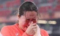女子やり投げ・北口榛花 涙の銀メダル