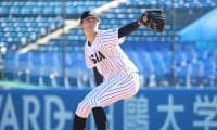 亜細亜大右腕が1失点好投　スカウト前で好投