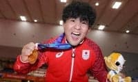 レスリング仲里優力 重量級で金メダル