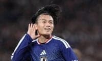 上田綺世MVP 代表通算22得点目
