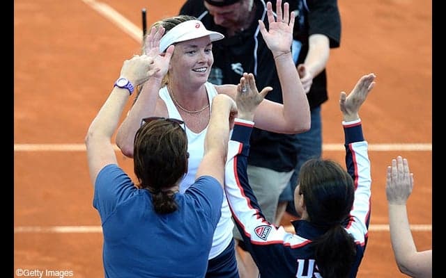  アメリカがオーストラリアを敵地でスイープして勝利[フェド杯ワールドグループ・プレーオフ] 