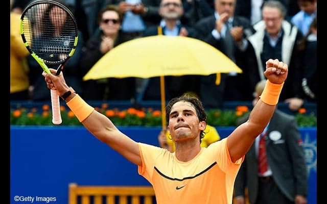  ナダル、錦織、コールシュライバー、ペールが4強に進出 [バルセロナ・オープン・バンコサバデル] 