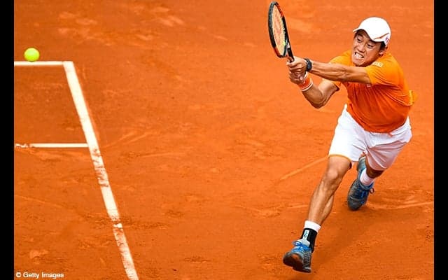  錦織は4本のセットポイントを譲らず、ドルゴポロフにストレート勝利 [バルセロナ・オープン] 