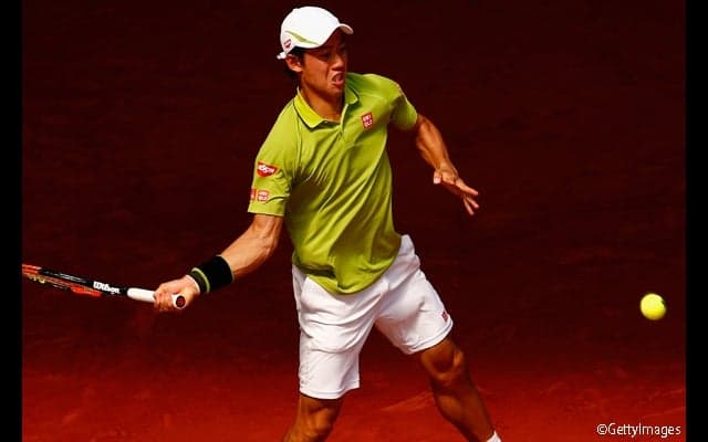  錦織がフォニーニとのフルセットマッチを制して初戦突破 [ムトゥア マドリッド・オープン] 