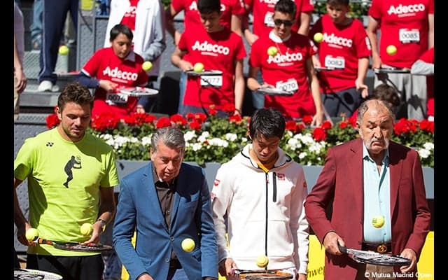  ボール突きでギネスブック新記録達成 [ムトゥア マドリッド・オープン] 