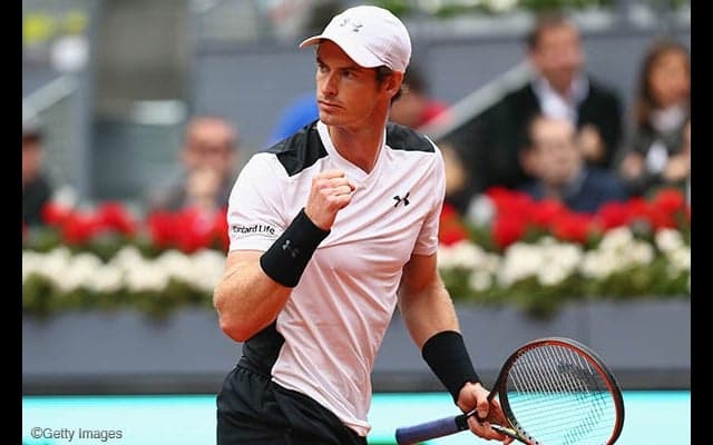  決勝は錦織を下したジョコビッチと、ナダルを倒したマレーの対戦へ  [ムトゥア マドリッド・オープン] 