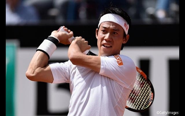  錦織がトロイツキに4連勝で初戦を突破 [BNL イタリア国際] 