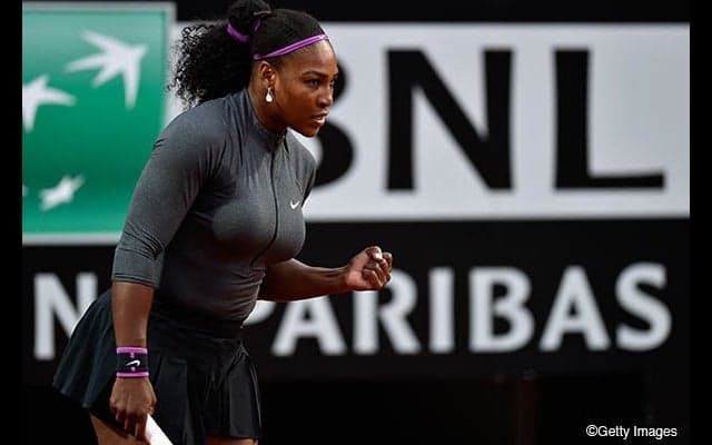  セレナがフリードサムを下して3回戦に進出 [BNLイタリア国際] 