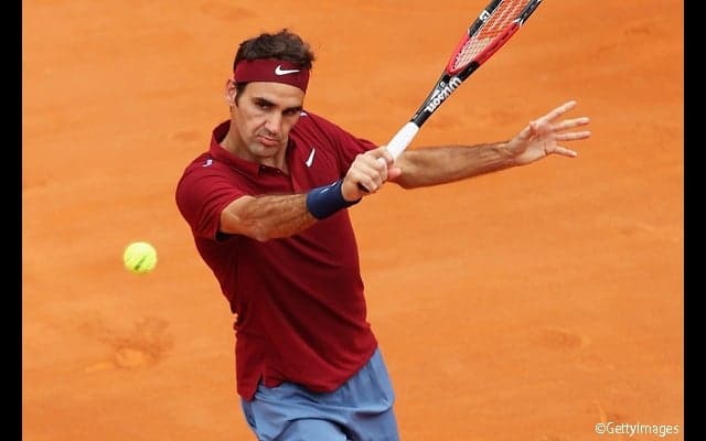  腰を傷めているフェデラーが試合直前に出場を決めてズベレフに勝利 [BNLイタリア国際] 