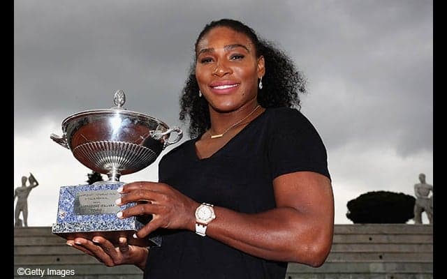  セレナがキーズを倒してツアー通算70度目の優勝 [BNLイタリア国際] 