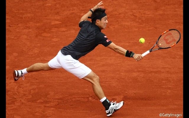  錦織がボレッリから2セット連取 [全仏オープン] 