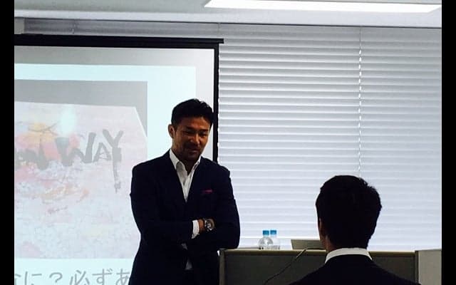 「内定獲得＆キャリアセミナー」開催。廣瀬俊朗氏が就活生に講話