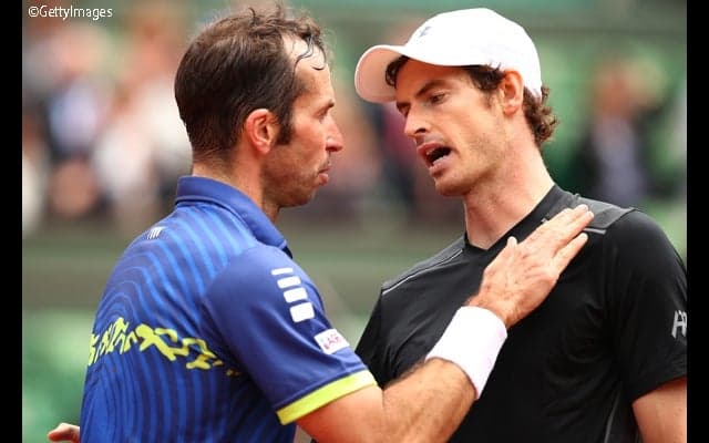  マレーがステパネクに2セットダウンからの逆転勝利で2回戦へ [全仏オープン] 