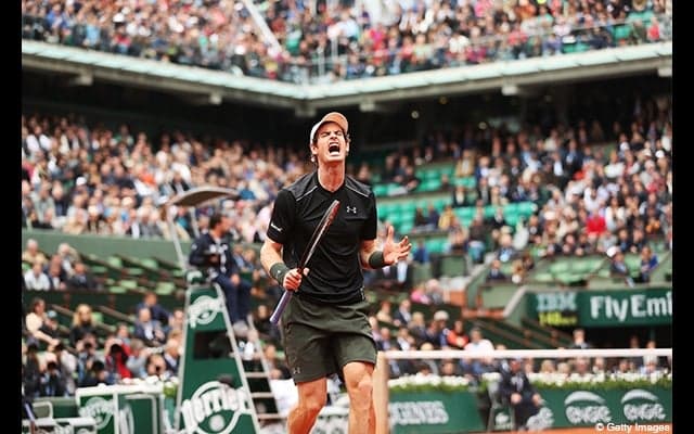  マレーが2日がかりで逆転勝利 [全仏オープン] 