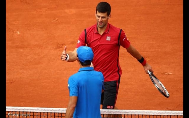  ジョコビッチがルー・イェンシュンをストレートで退け初戦を突破 [全仏オープン] 