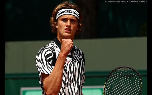  19歳ズベレフが初勝利 [ 全仏オープン] 